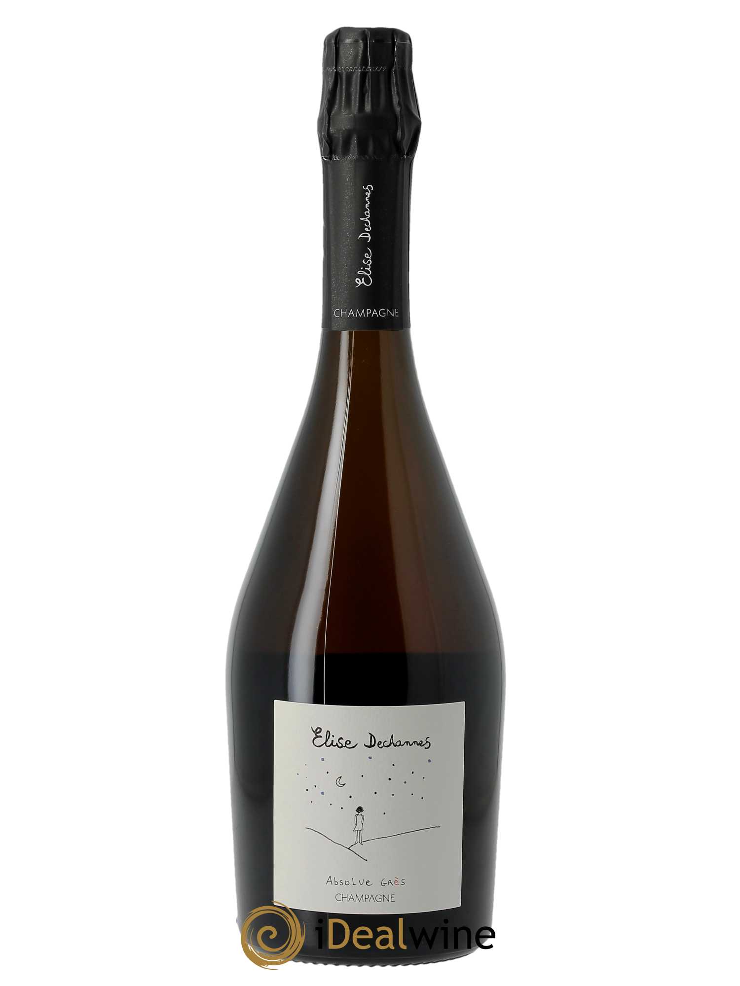 Absolue Grès Blanc de Noirs Brut Nature Elise Dechannes (Domaine)  2020 - Lot de 1 Bouteille