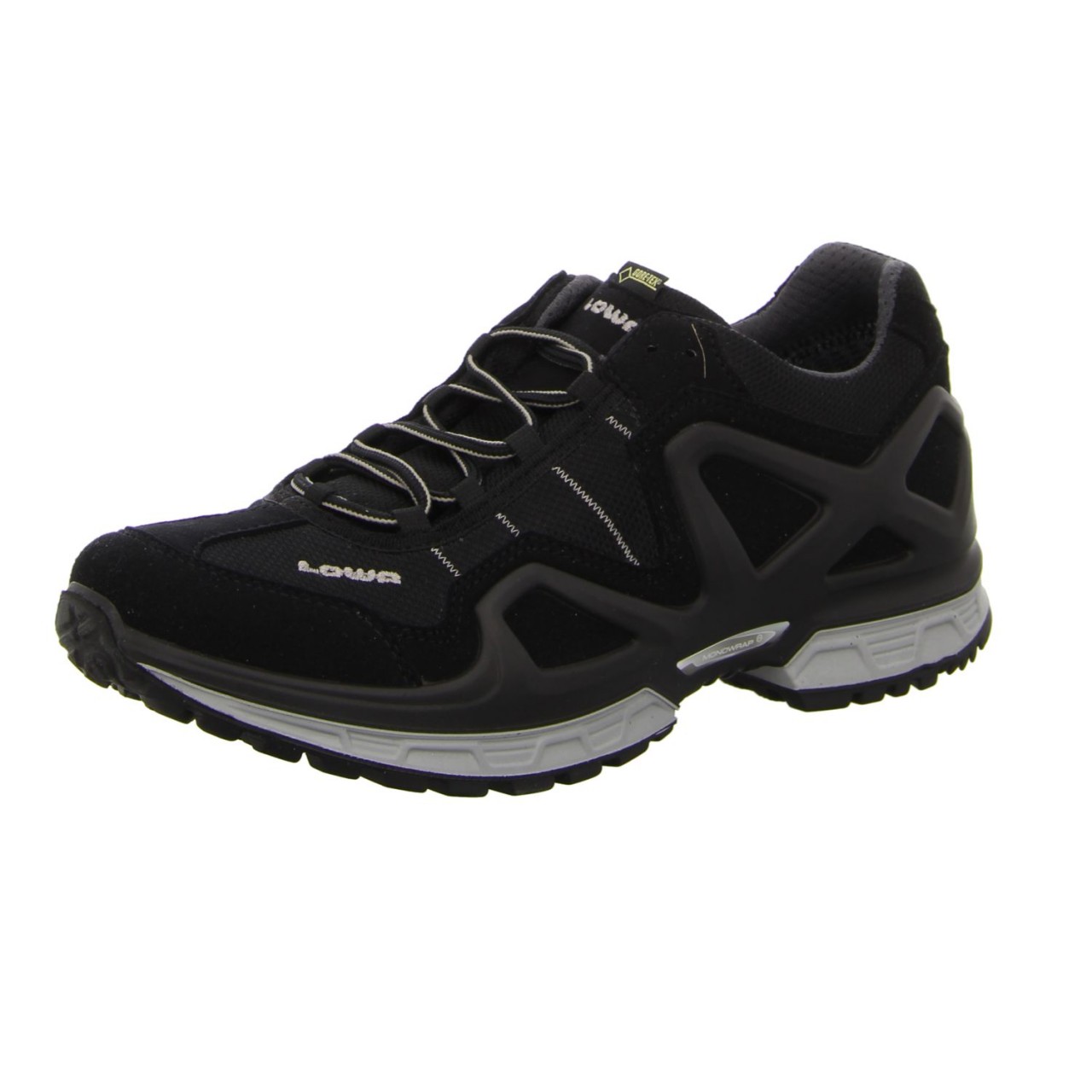 LOWA Freizeit Schnürer schwarz Gorgon GTX