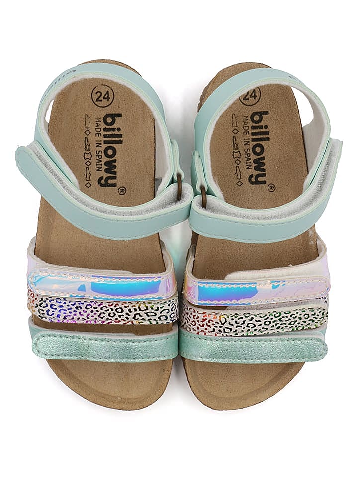 billowy Sandalen in Grün günstig kaufen 31