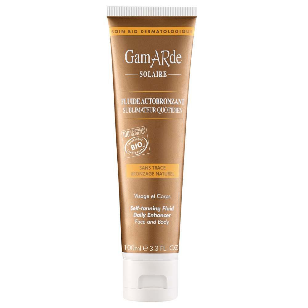 gamarde FLUIDE AUTOBRONZANT SUBLIMATEUR QUOTIDIEN Tube 100 ml Fluide bronzage -hâle progressif