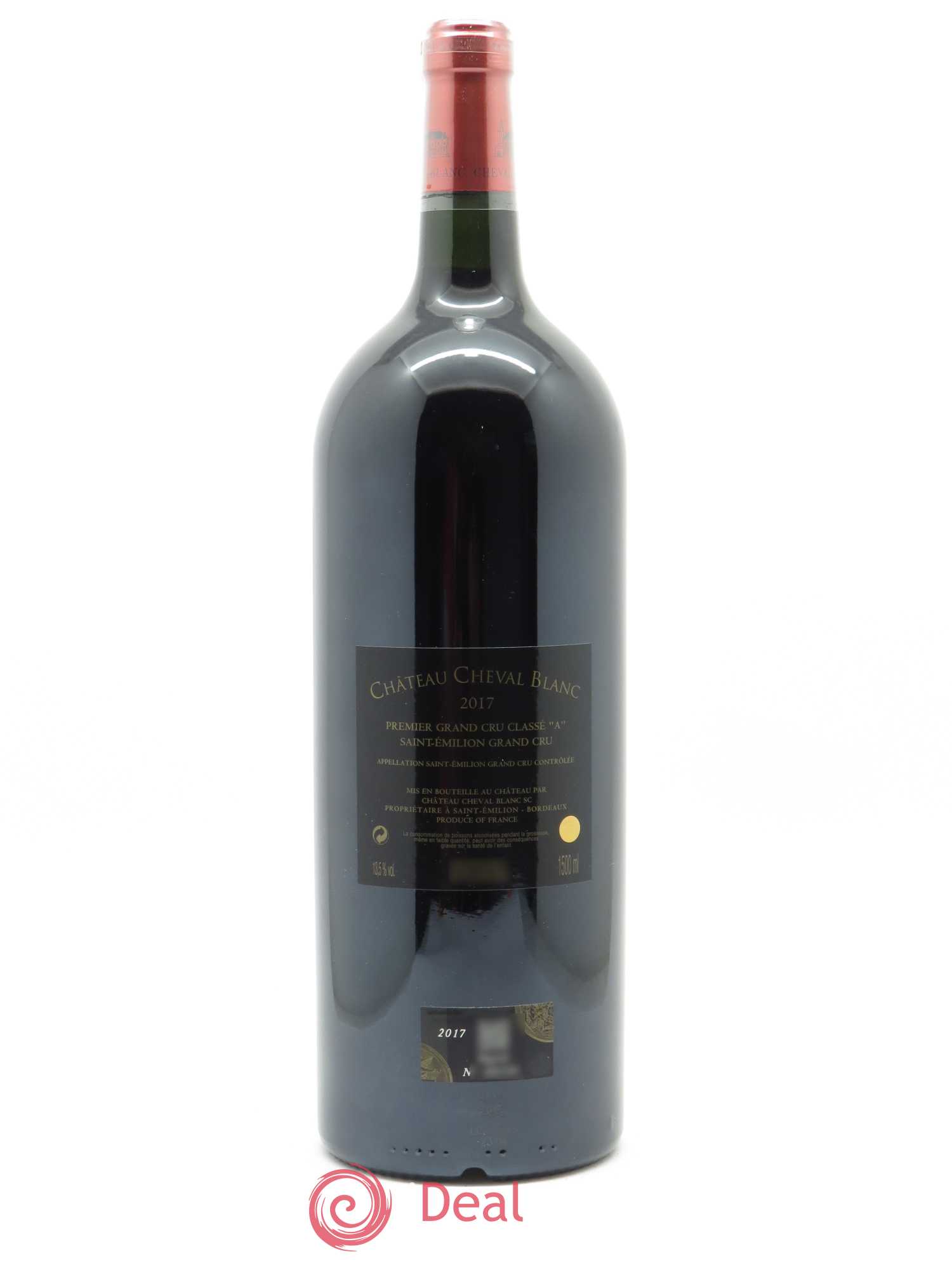 Château Cheval Blanc 1er Grand Cru Classé A (CBO à partir 6 mgs) 2017 - Lot de 1 Magnum