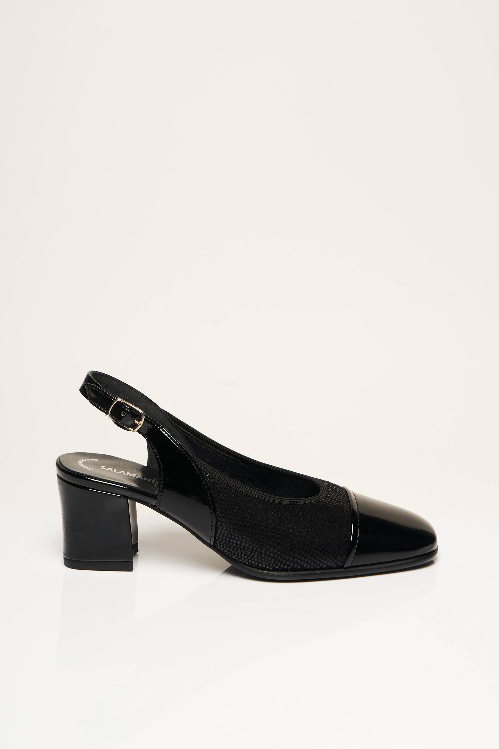 Salamander Sandales Nu Pieds Femme couleur noir