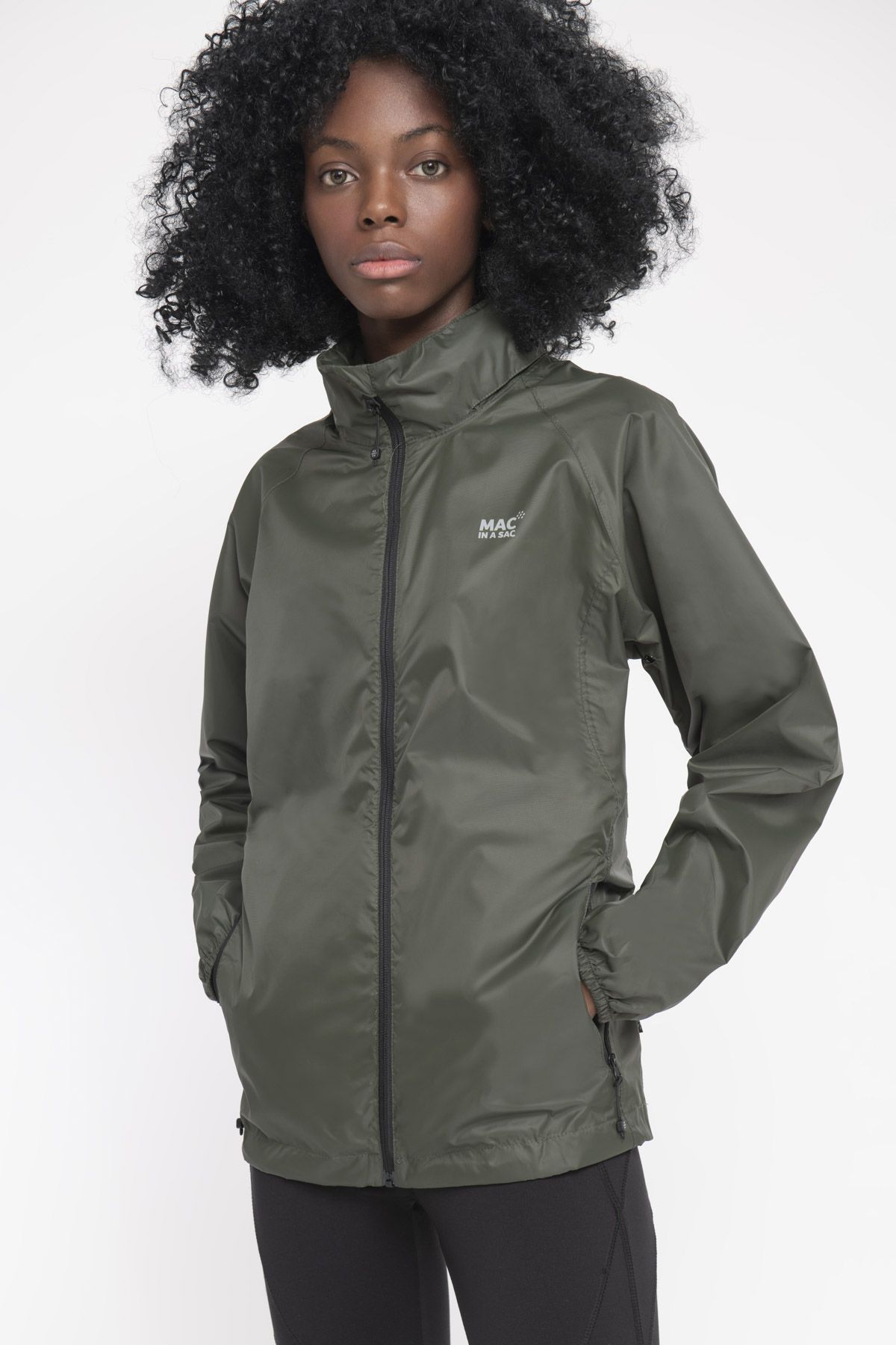 Mac in a Sac Khaki Unisex Regenjacke