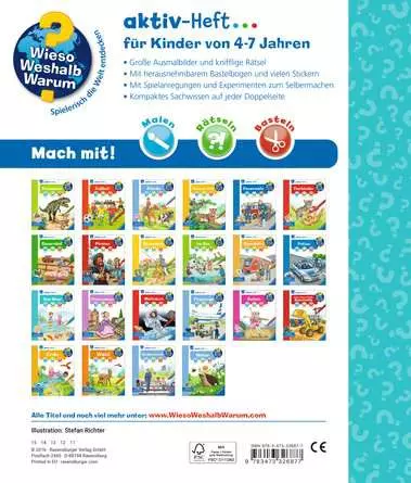 Ravensburger Wieso? Weshalb? Warum? aktiv-Heft: Das Meer