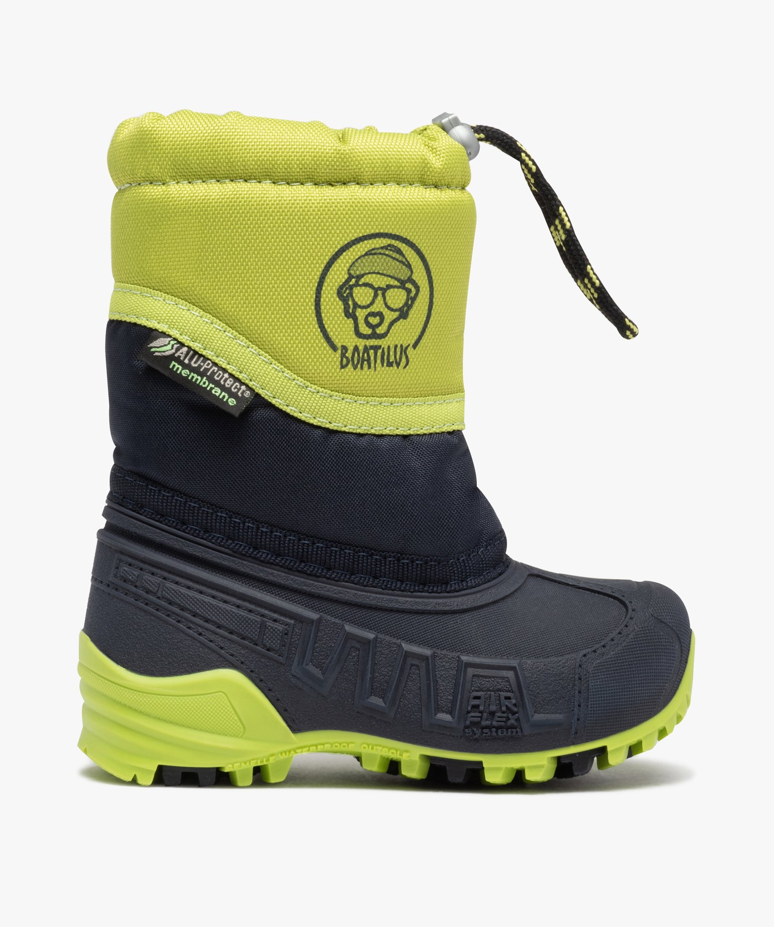 Bottes de neige enfant étanches - Boatilus noir | GEMO