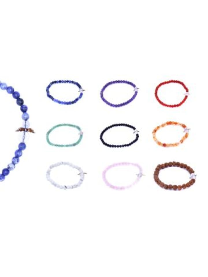 JOJO Handelsagentur Nonbook - Schutzengel Edelsteinarmband Kinder in Geschenkbox günstig kaufen onesize