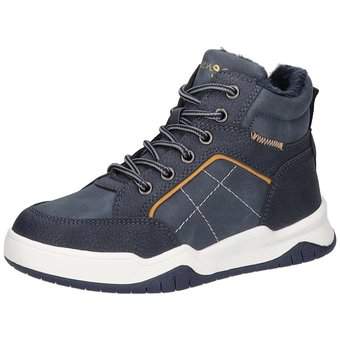 Revenge Schnür Boots in blau
