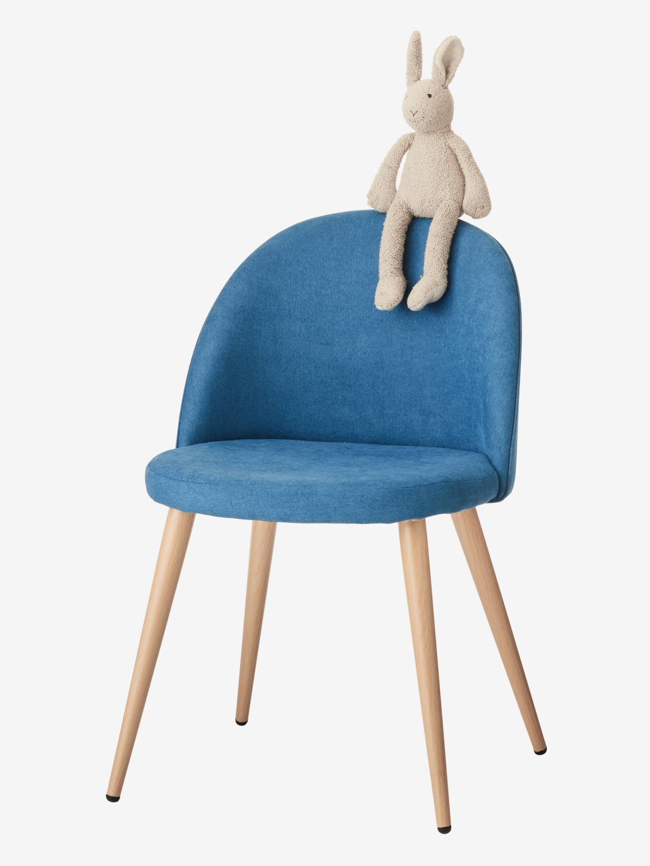 Vertbaudet Kinder Schreibtischstuhl, Sitzhöhe 47 cm - blau