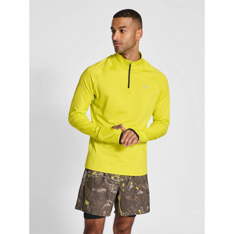 Newline nwlLAKEWOOD 1/2 ZIP L/S MEN T-Shirt Herren