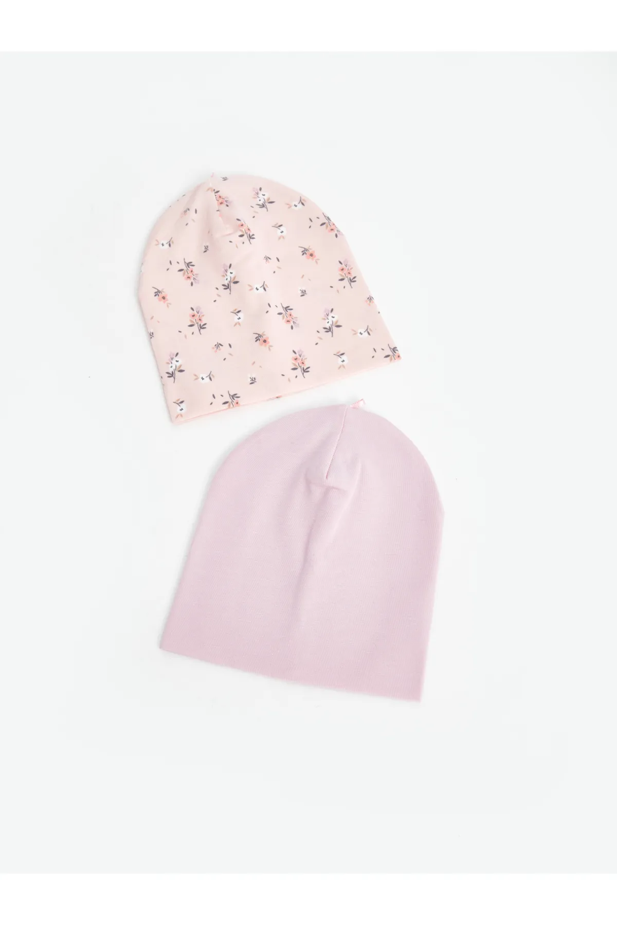 LC Waikiki  LCW Baby Bedruckte Babymütze aus Baumwolle für Mädchen, 2-teilig