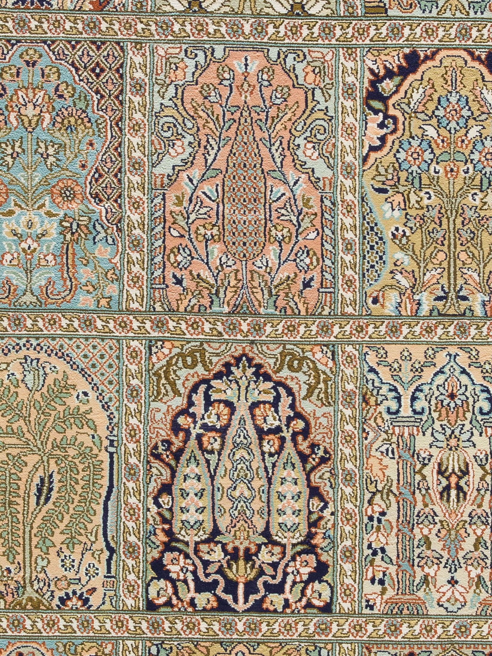 Kaschmir Seide 18/18 ca. 170 x 249 cm, Unikat / Einzelstück