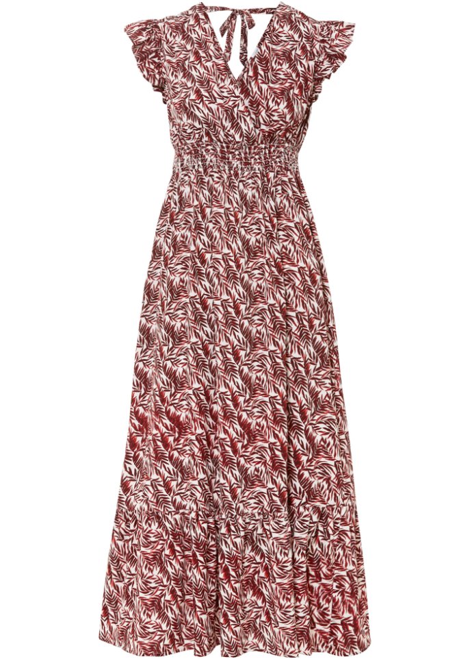 Midikleid mit Flügelärmeln