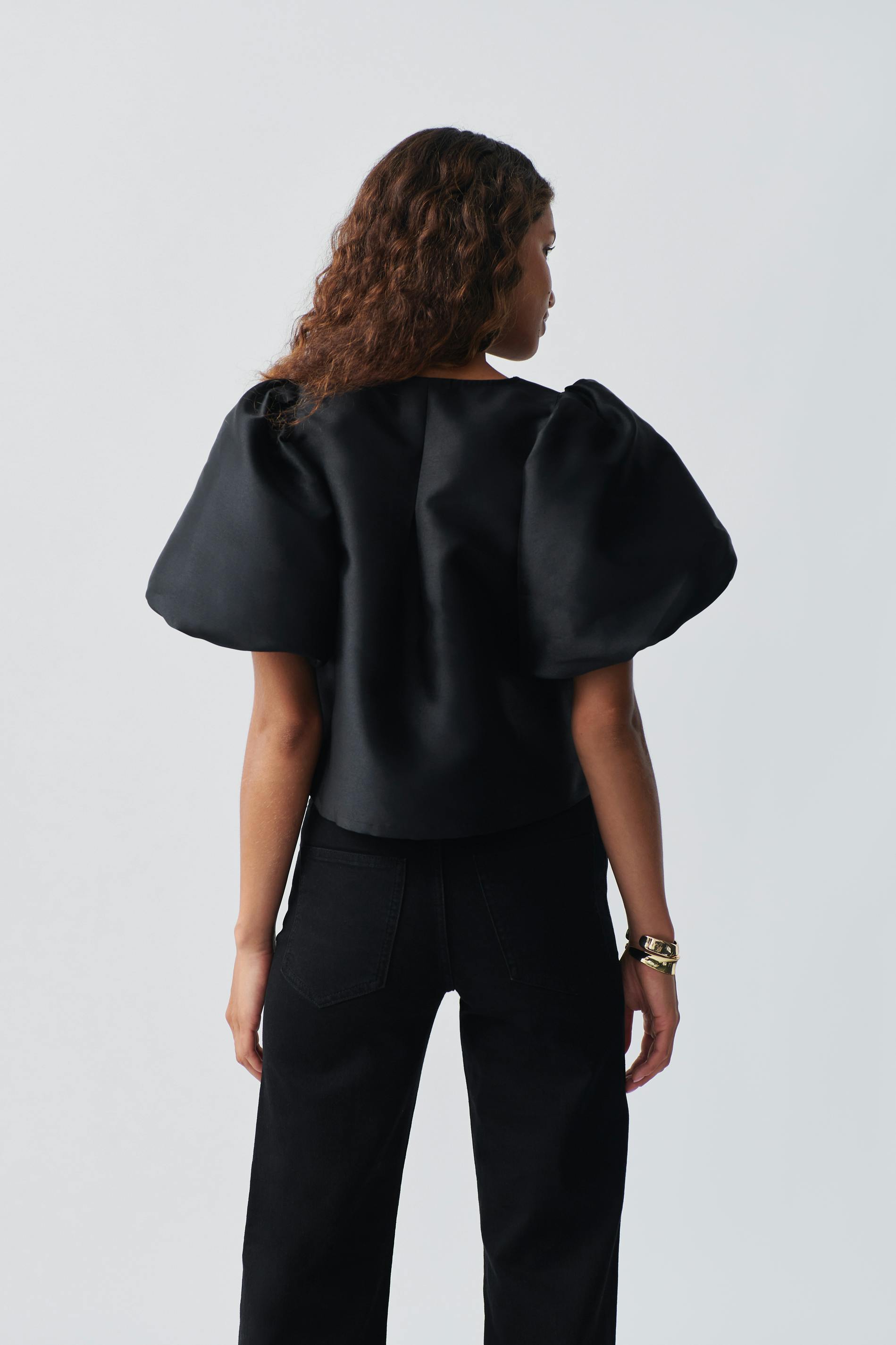 Puff sleeve blouse