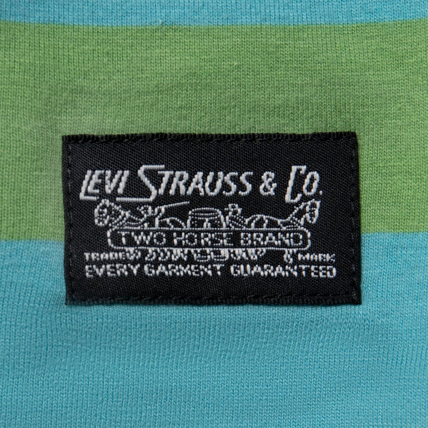 LEVI'S T-SHIRT SKATE GRAPHIC BOX TEE BLUES Grün