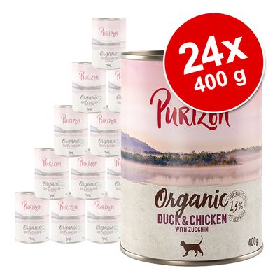 Sparpaket Purizon Organic 24 x 400 g