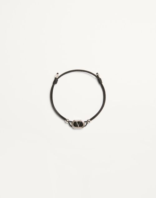 Valentino Ovalette armband van katoen