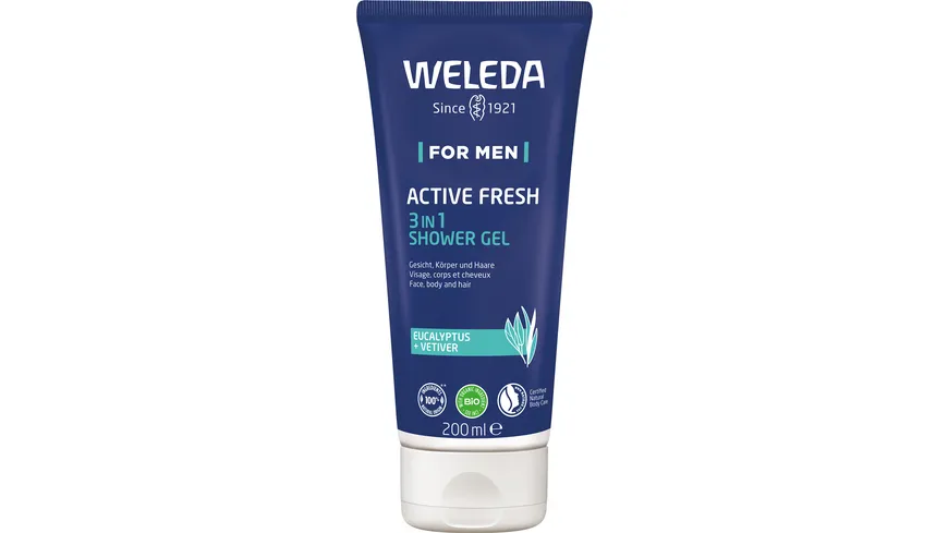 WELEDA FOR MEN Active Fresh Duschgel 200 ml