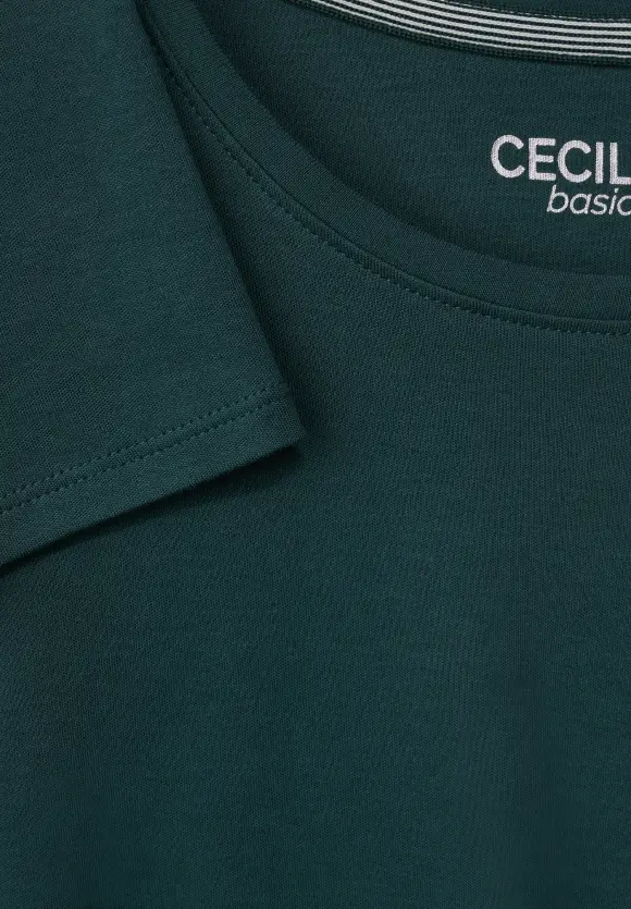 CECIL Basic Shirt mit Rundhals