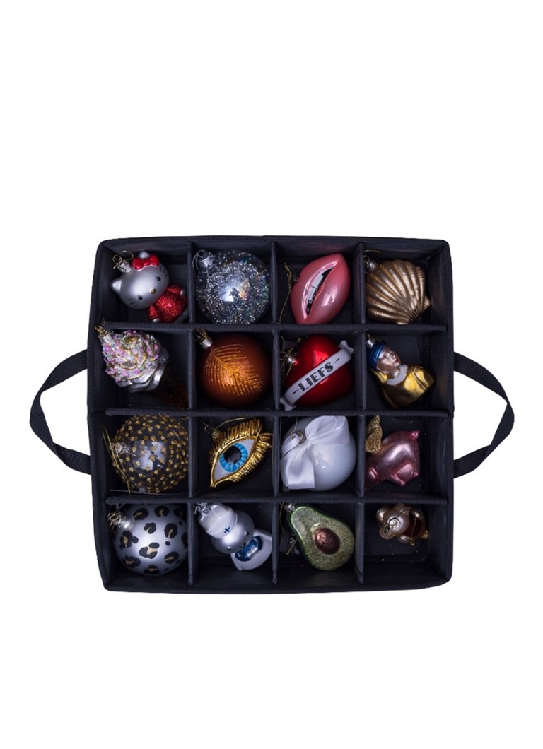 Cutie de depozitare pentru ornamente de Crăciun Vondel 34 x 34 cm