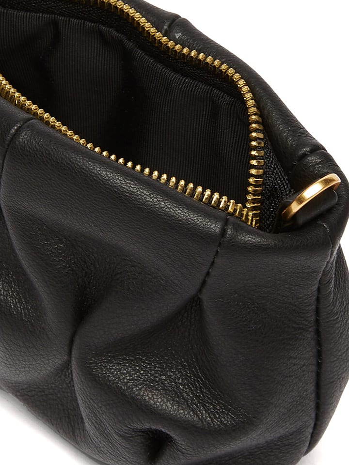 COCCINELLE Leder-Umhängetasche in Schwarz - (B)11 x (H)8 x (T)5 cm günstig kaufen onesize