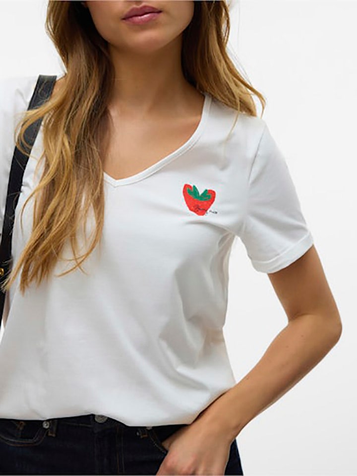 Vero Moda Shirt in Weiß günstig kaufen