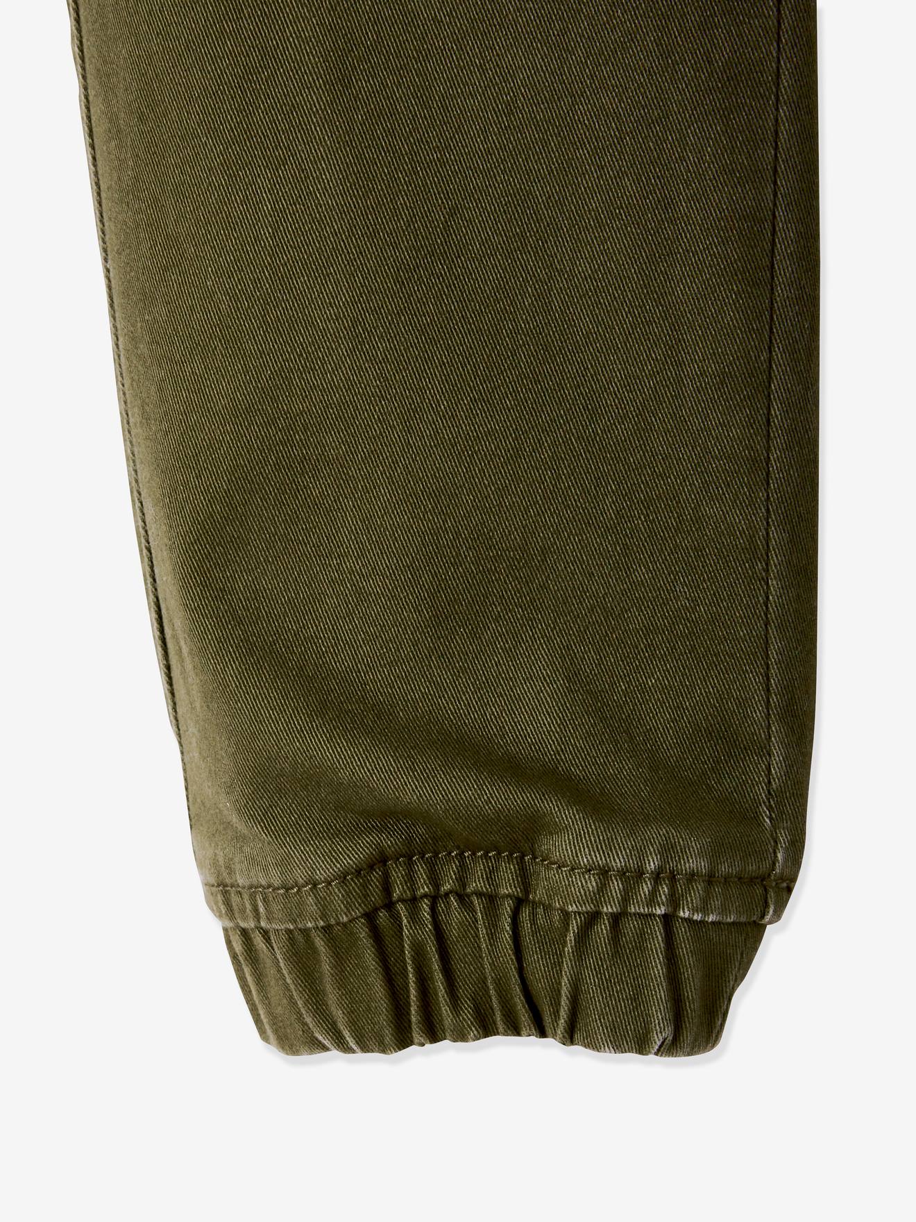 Pantalon battle garçon facile à enfiler navy