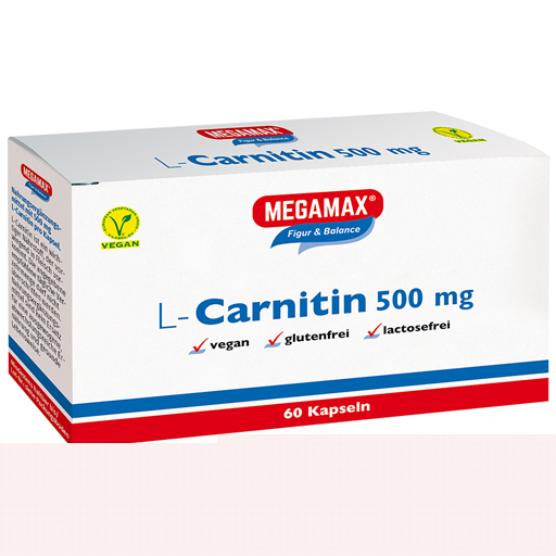 MEGAMAX L-Carnitin 500 mg Kapseln  60 St  Kapseln
