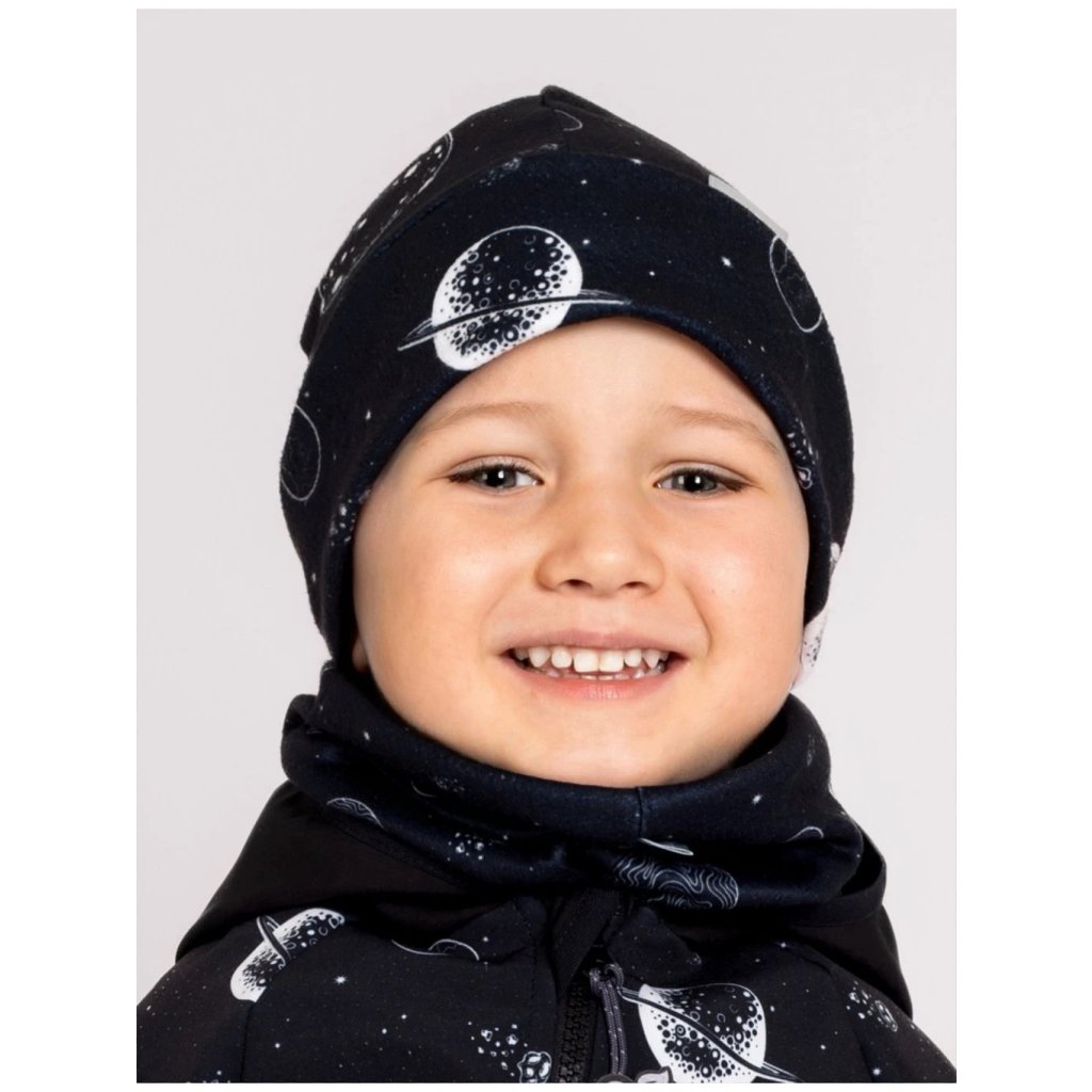 Unuo Basic Planeten Kinder Fleece-Schlauchschal