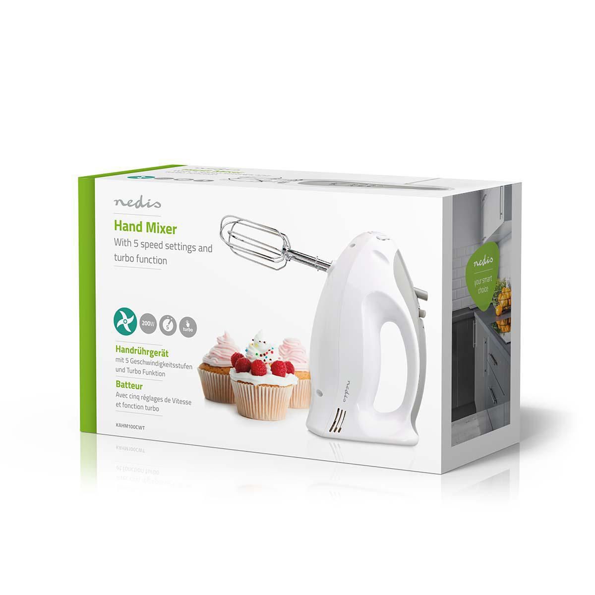 Nedis KAHM100CWT Handmixer