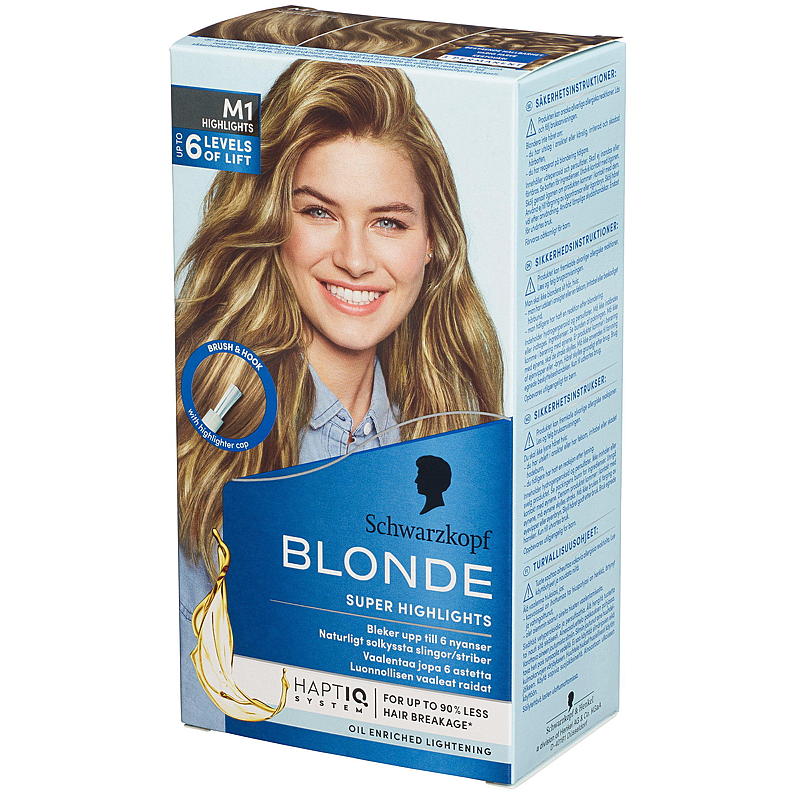 Schwarzkopf Hårfarge Blonde M1Super highlights Schwarzkopf