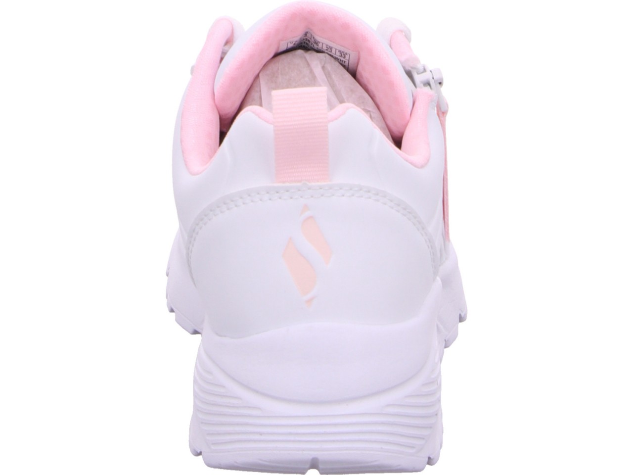 SKECHERS Freizeit Schnürer weiss Uno Lite - EASY ZIP