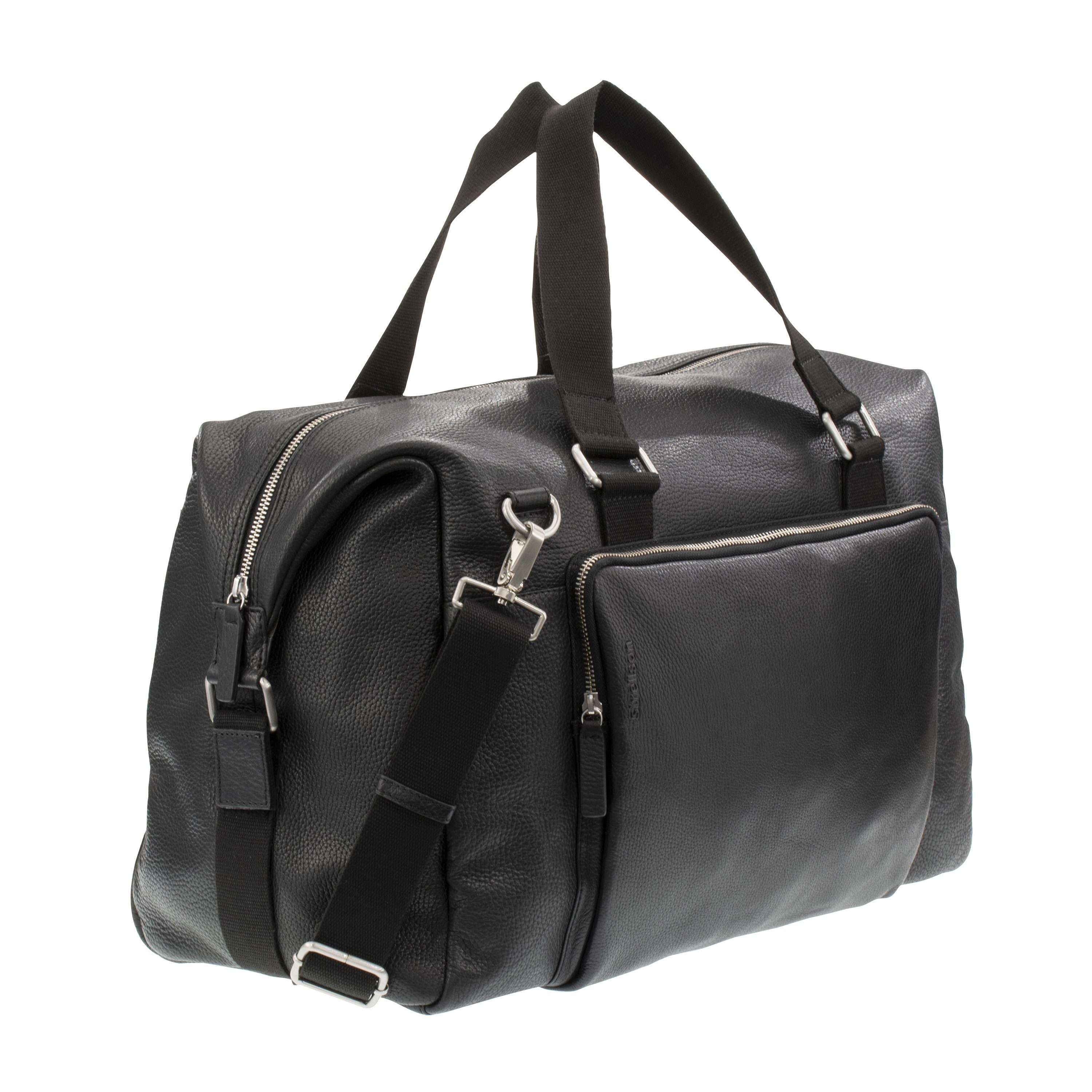 Strellson Weekender kennington, outer: leather, inner: polyester