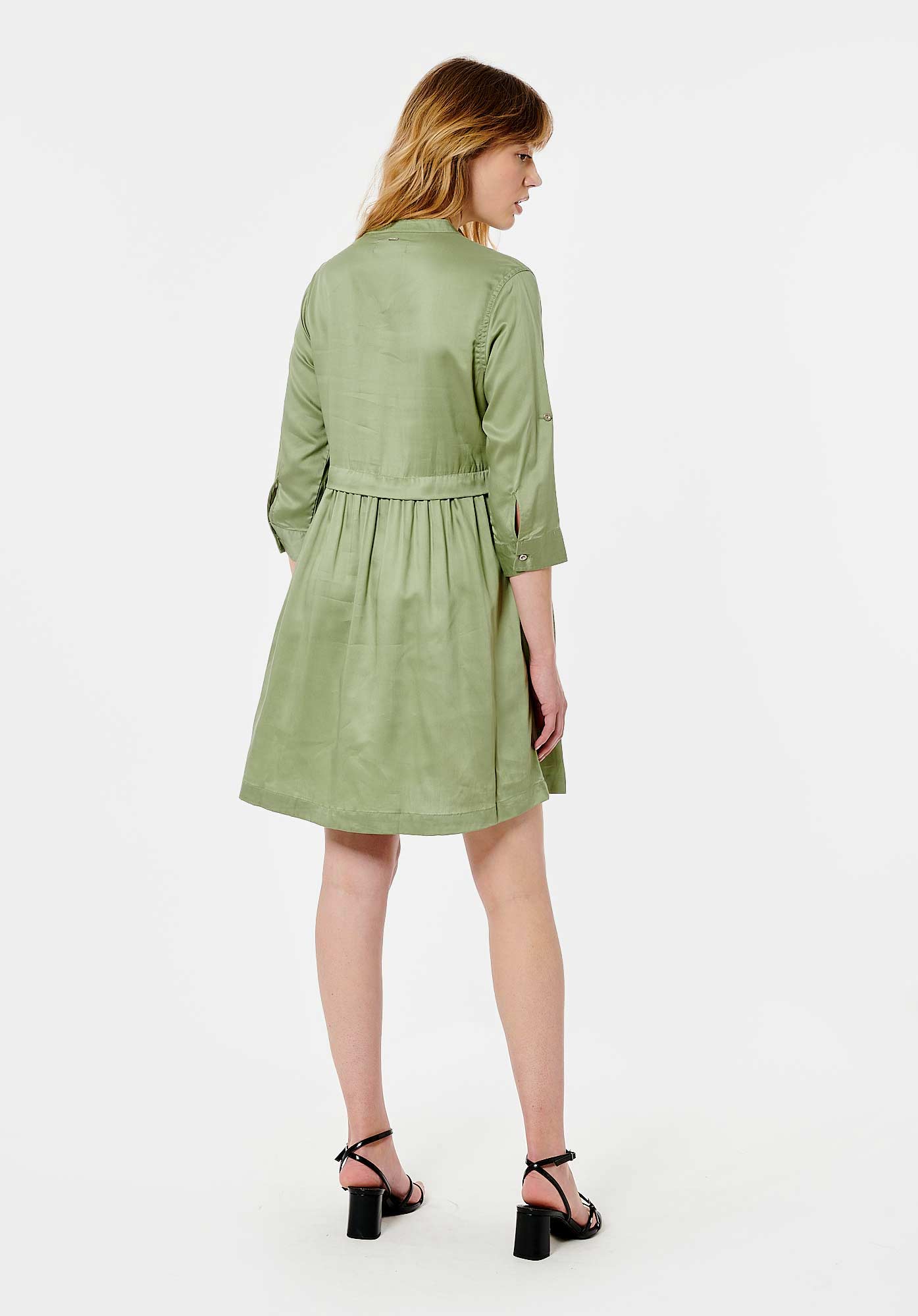 GEEK   Robe kaki femme