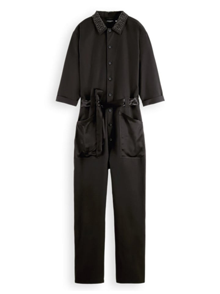Scotch & Soda Jumpsuit in Schwarz günstig kaufen