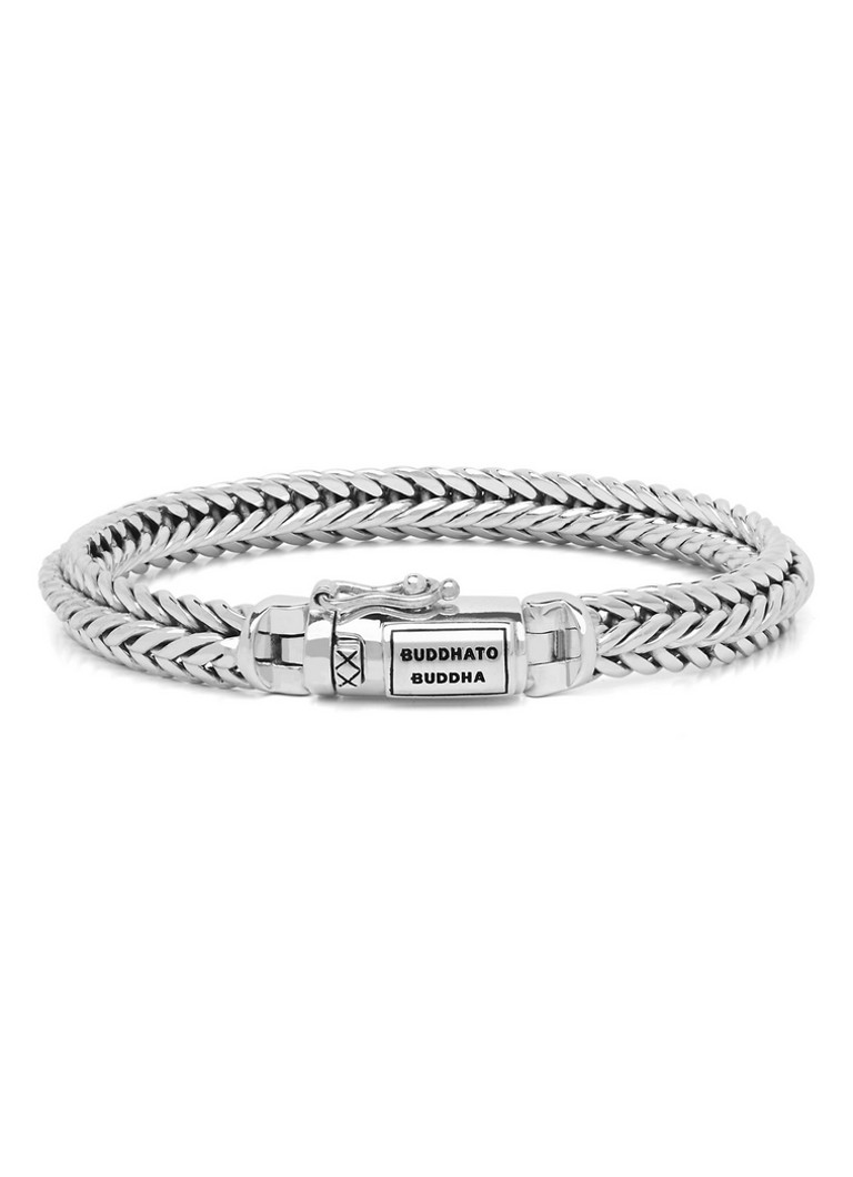 Buddha to Buddha  Nurul XS schakelarmband van zilver