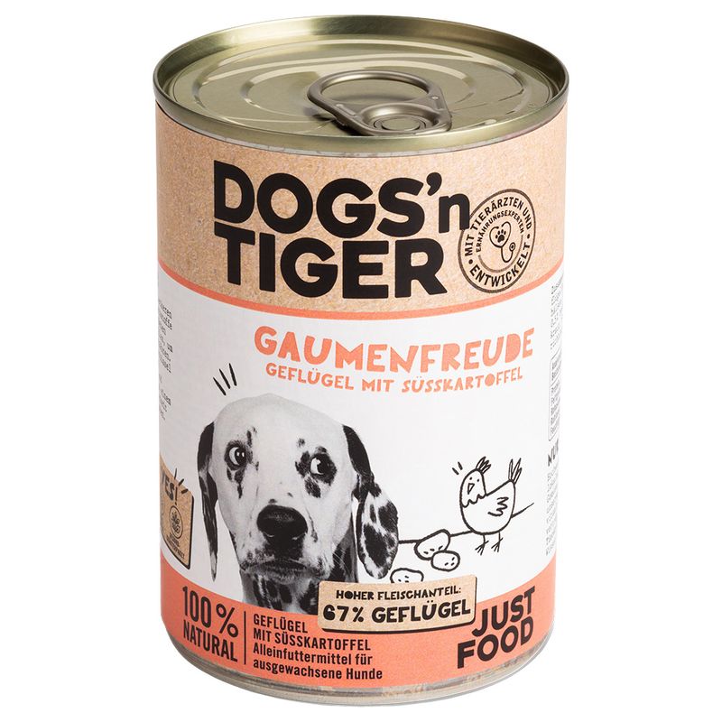 Sparpaket Dogs'n Tiger Adult 12 x 400 g