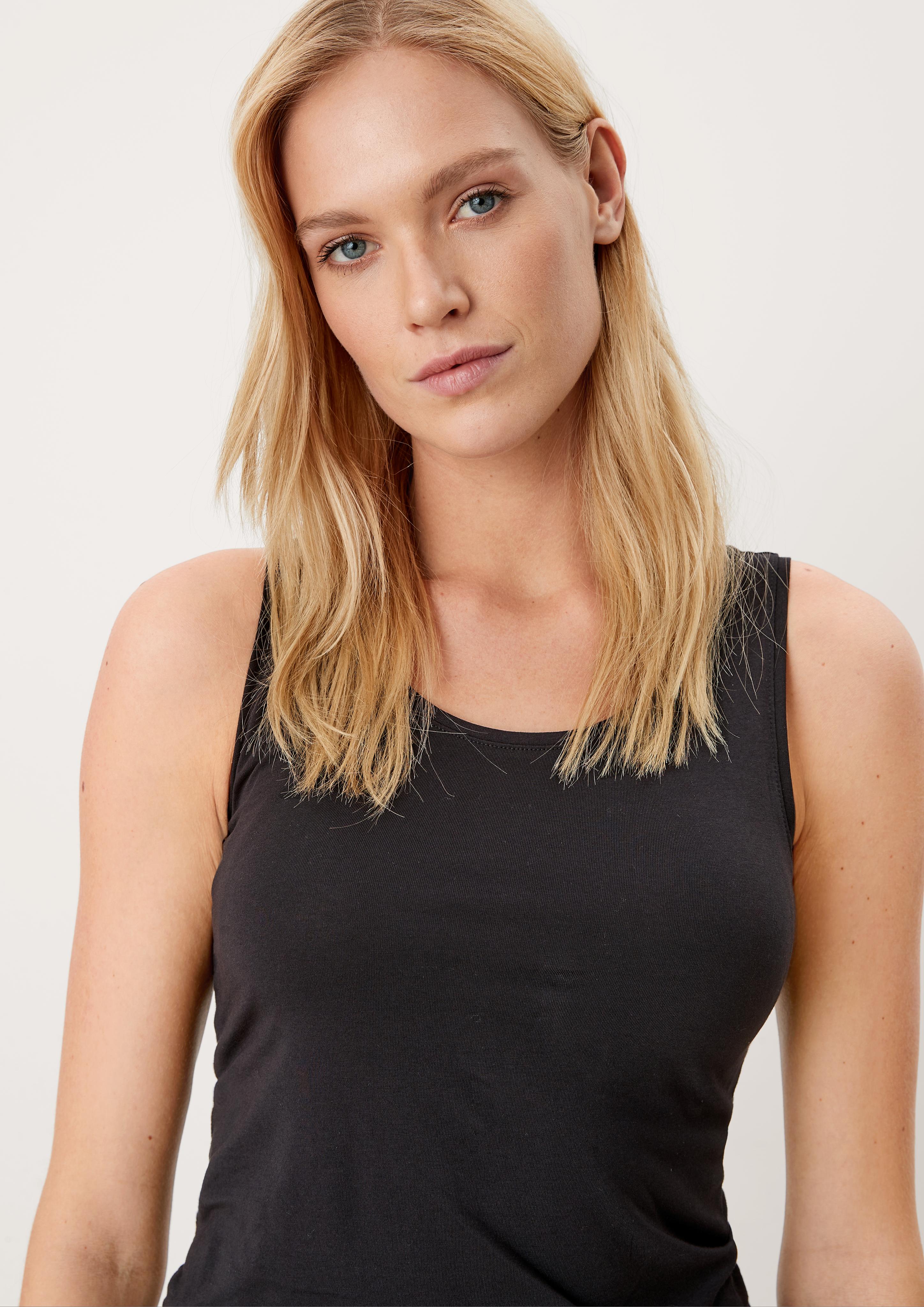 Basic Top aus Jersey  2112044-9999