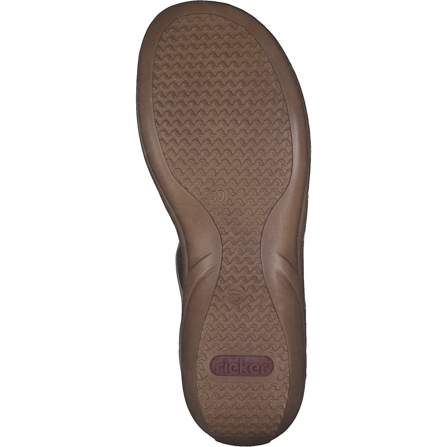 Rieker 60852, Klassische Sandalen, Damen, Beige