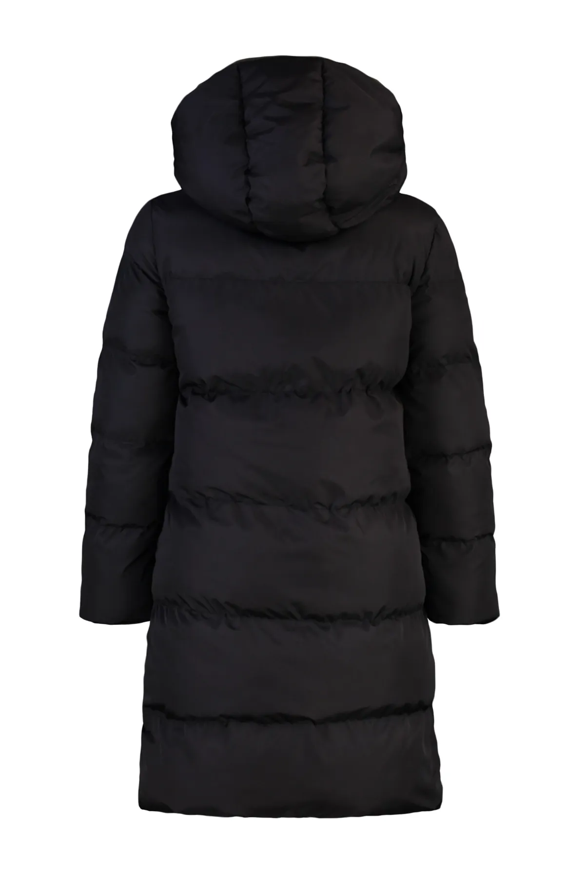 Trendyol Collection  Schwarz-khakifarbene, wendbare, wasserabweisende lange Pufferjacke mit Kapuze TWOAW23MO00052
