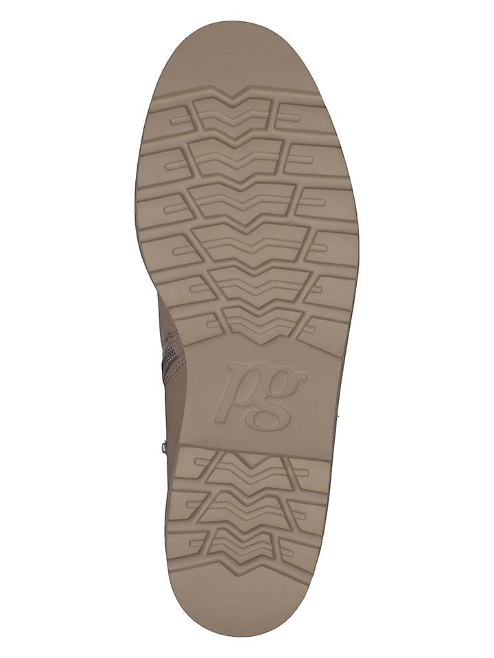 Paul Green Leder-Chelsea-Boots in Hellbraun günstig kaufen