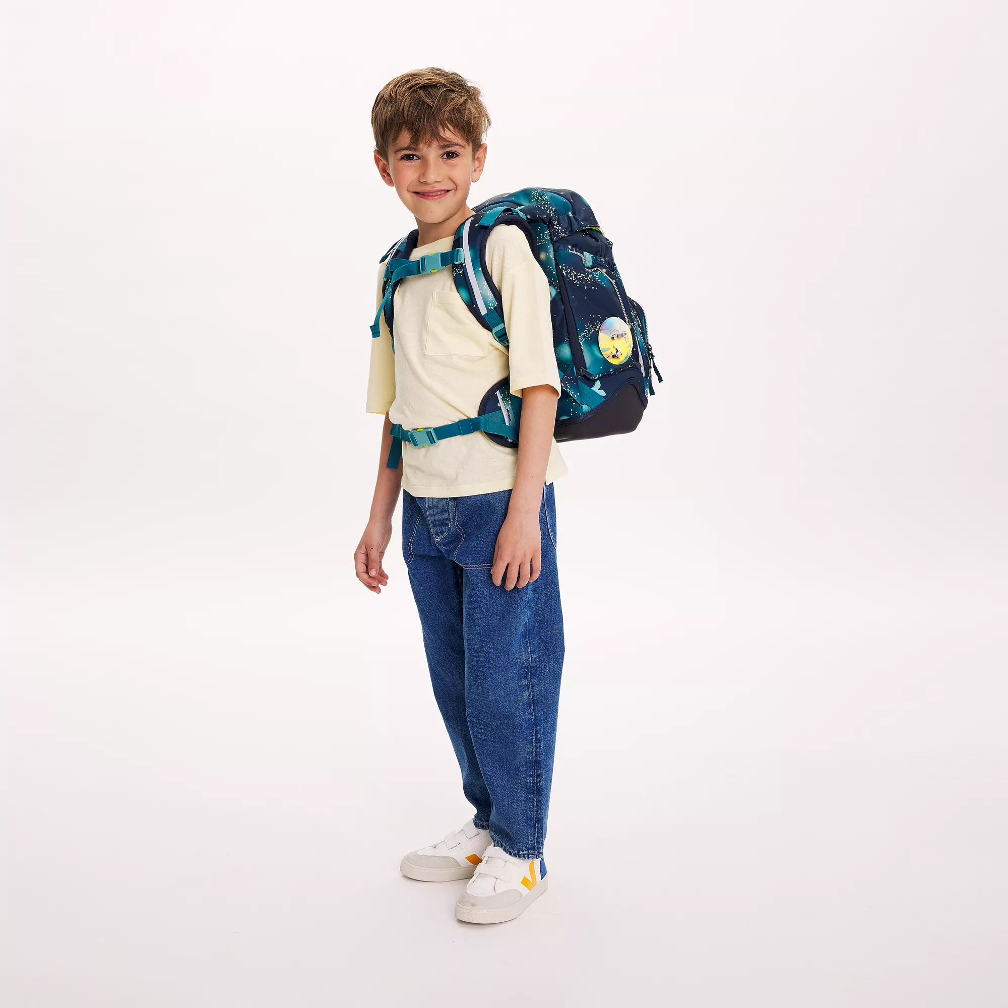 ergobag Schulrucksack-Set Raumfahrbär