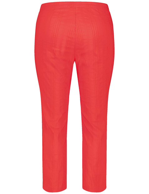 3/4 Stretchhose mit Streifen-Struktur Betty