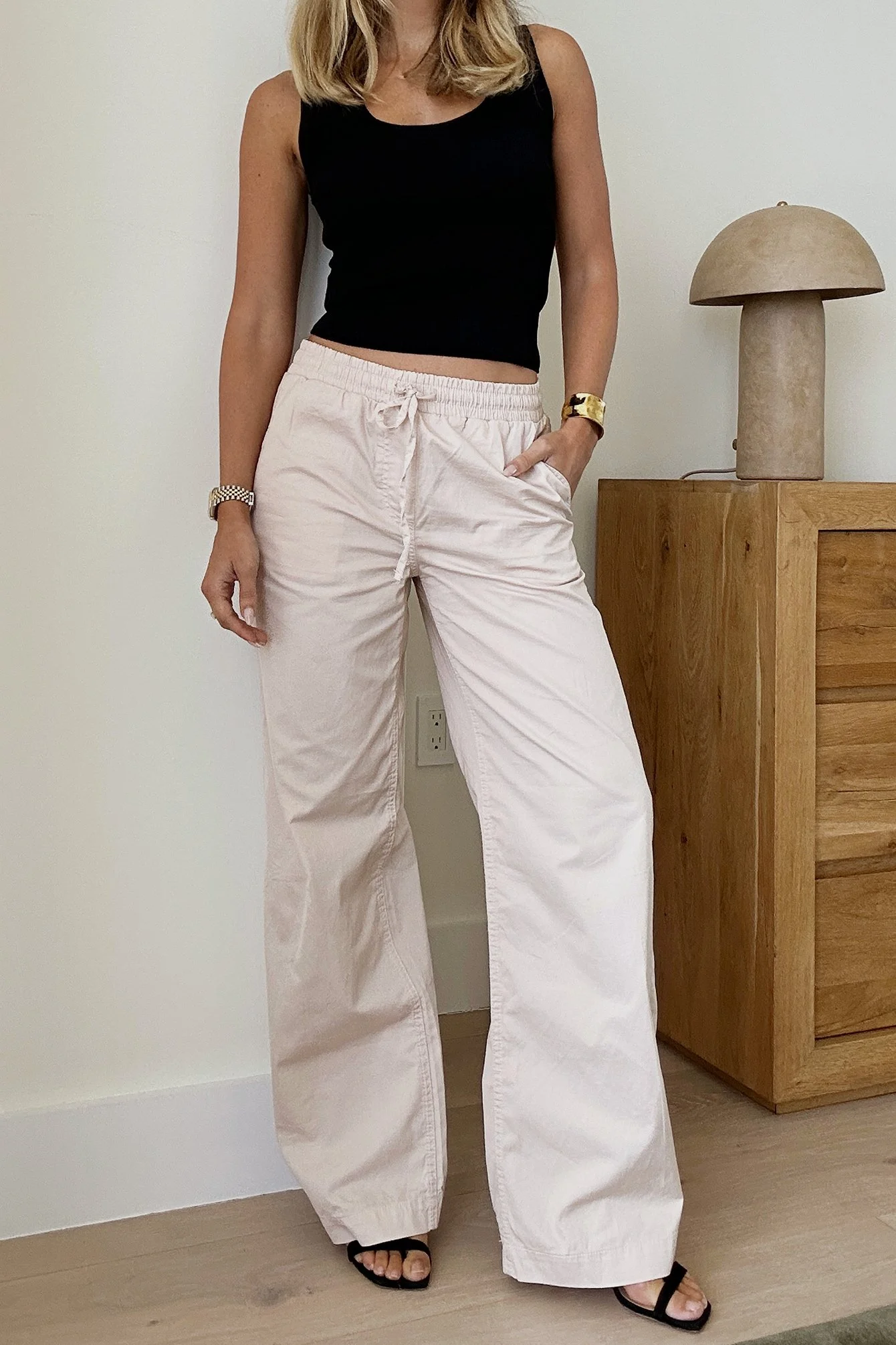 Weiche Jeans mit elastischem Bund