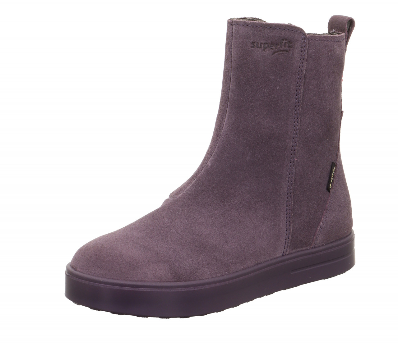 STELLA - LilaStiefel mit Reißverschluss
