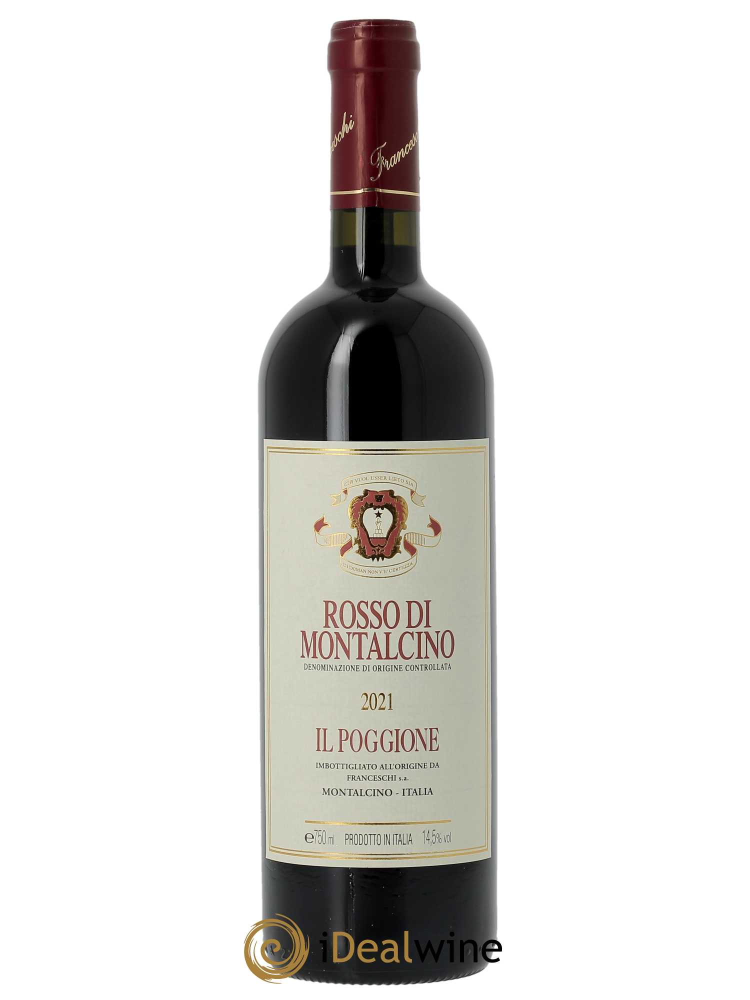 Rosso di Montalcino DOC Il Poggione Lavinio Franceschi  2021 - Lot de 1 Bouteille