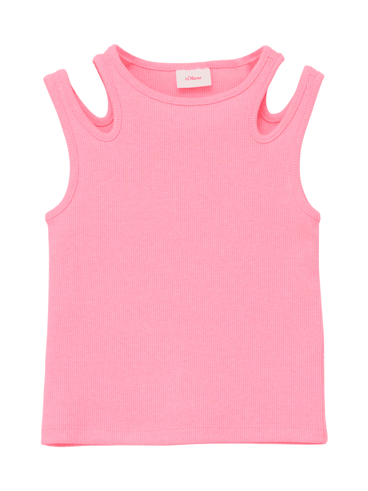 s.Oliver T-Shirt ärmellos in Pink günstig kaufen