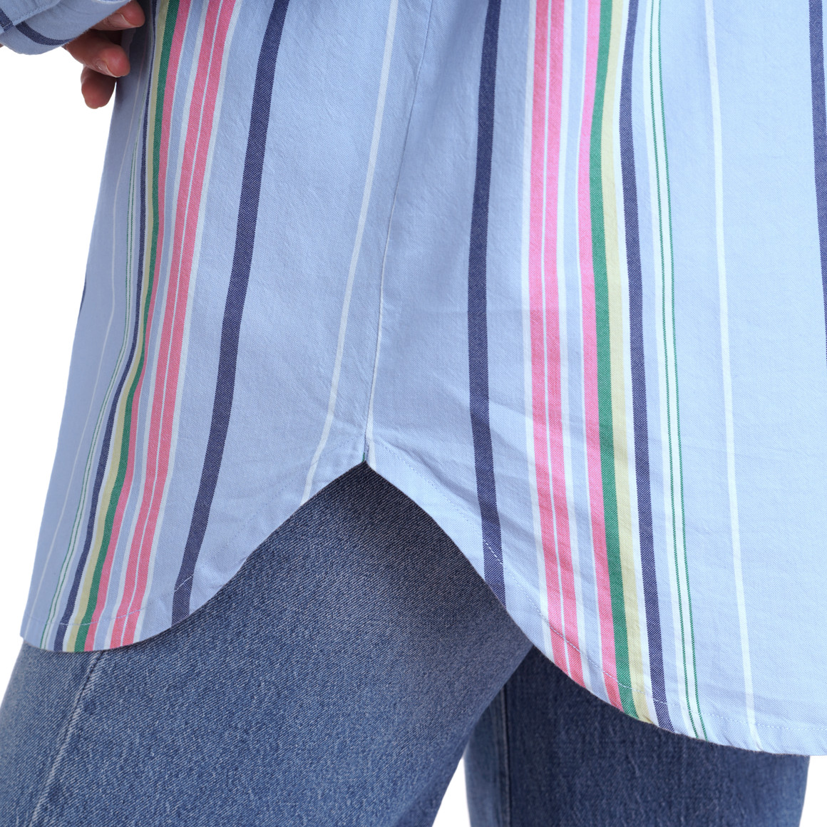 Damen Hemdbluse im Oversized-Look