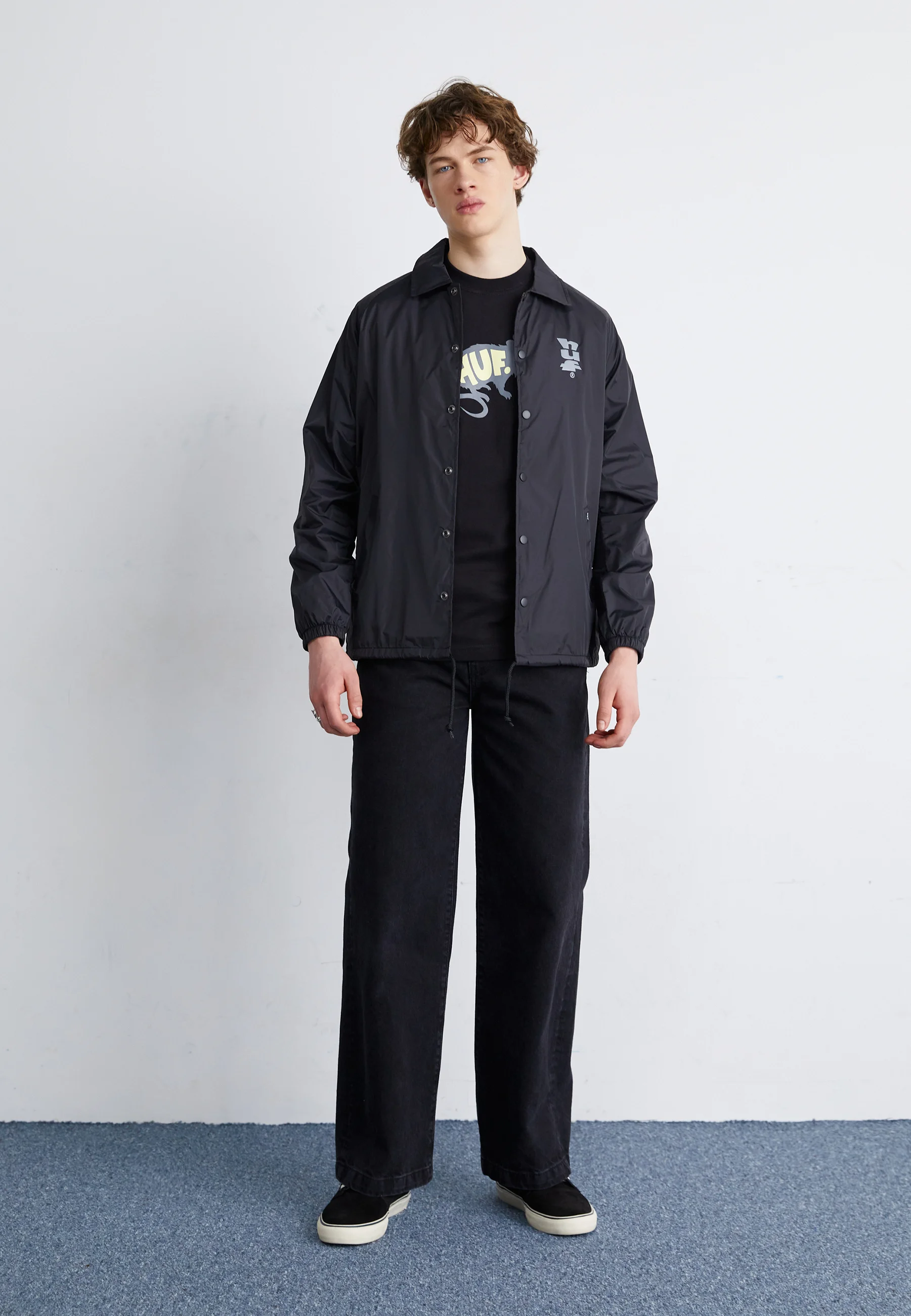 CHAQUETA DE ENTRENADOR HUF MEGABLAST - Chaqueta ligera