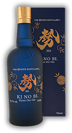 KI NO BI SEI Kyoto Dry Gin 54,5% KI NO BI SEI Kyoto Dry Gin 54,5% Handgefertigter Premium Gin aus Japan mit eleganter und komplexer Aromatik. 0,7	 Liter - Vol 54,5%
