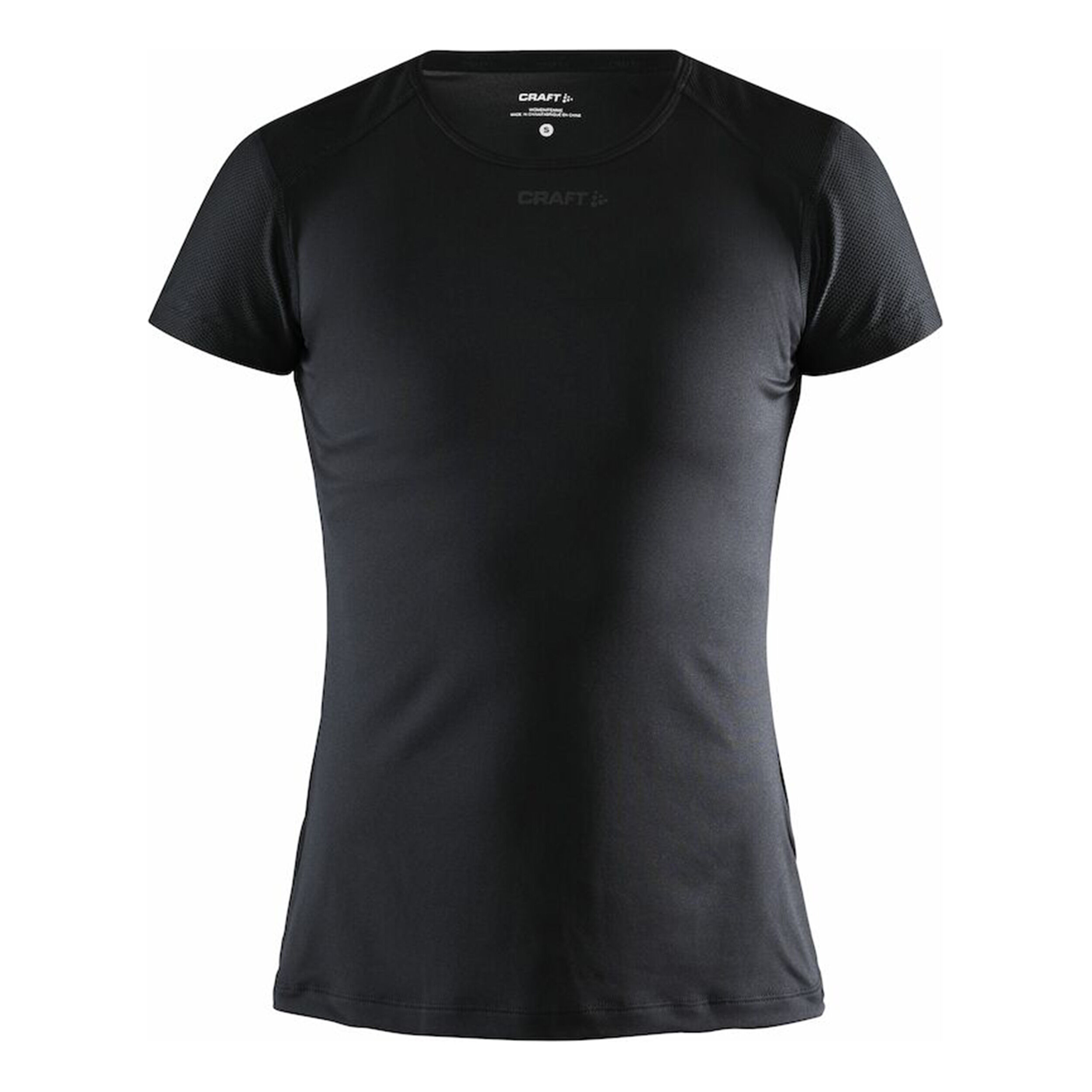 ADV Essence Shortsleeve Slim Laufshirt Damen - Schwarz
